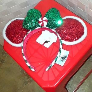 Disney Parks Minnie Mouse Peppermint Ears